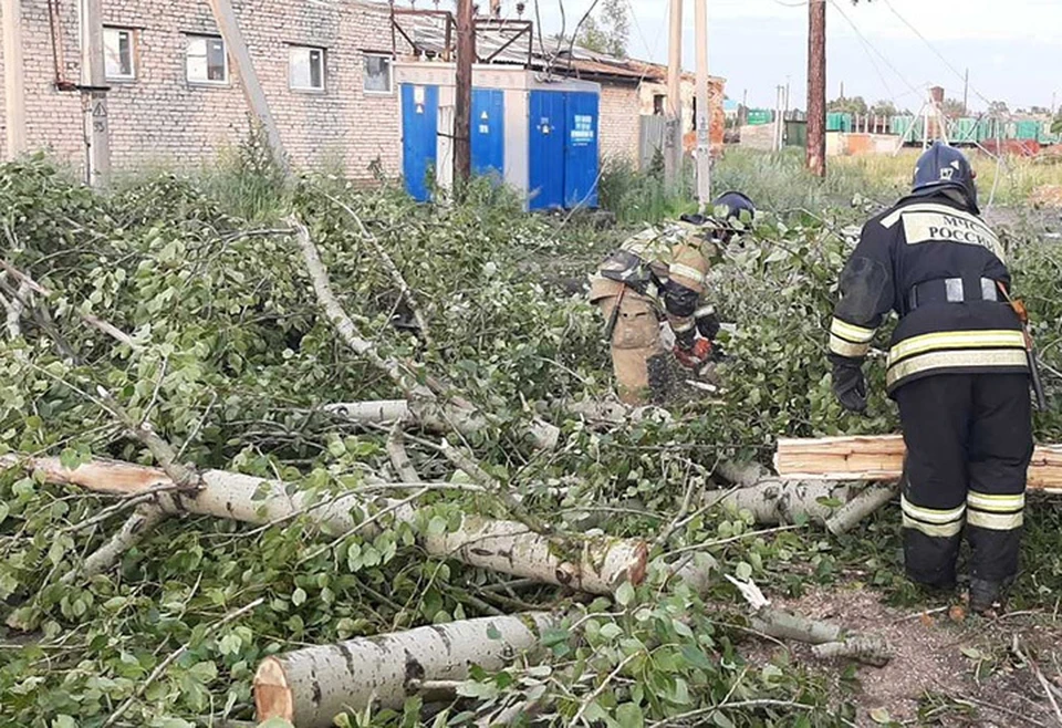 Ураган пронесся по югу Нижегородской области: 3,5 тысячи жителей Первомайска остались без света