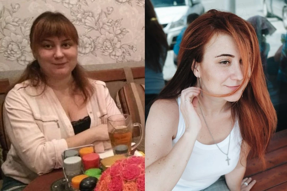 Елена сильно изменилась: на фото - до похудения (слева) и после. Фото: личный архив.