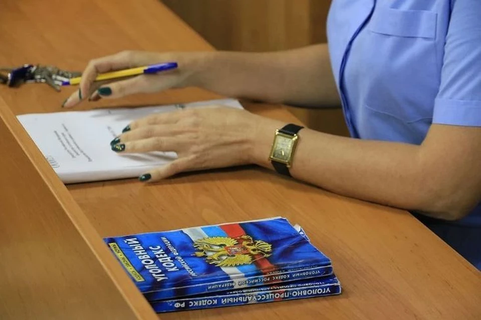 На судебном заседании.