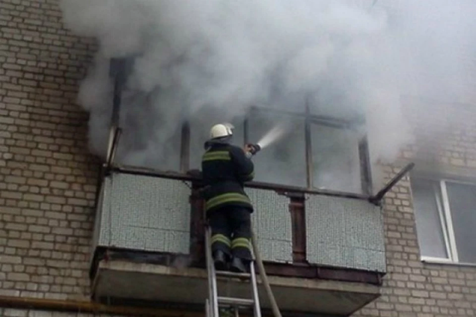 В многоэтажке на Тихоокеанской потушили пожар