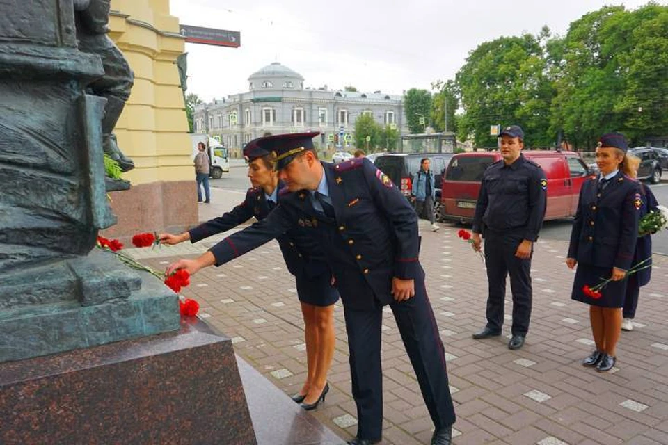 В Петербурге почтили память воинов, погибших в Первой мировой войне / Фото: УТ МВД России по СЗФО