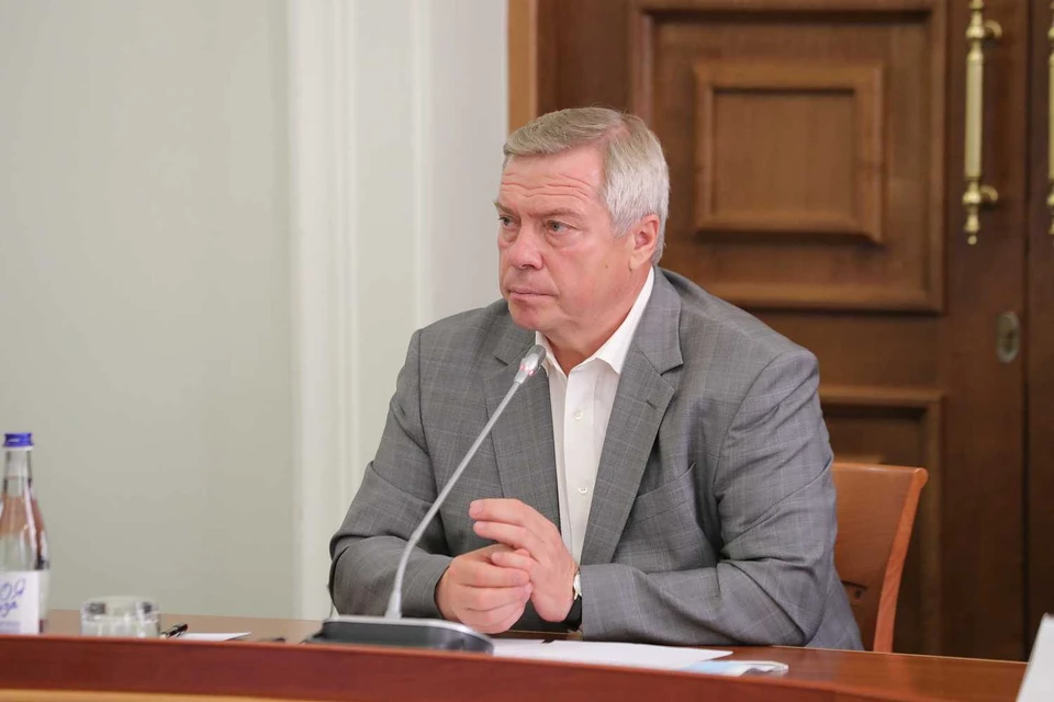На совещании присутствовал Василий Голубев. Фото: правительство РО