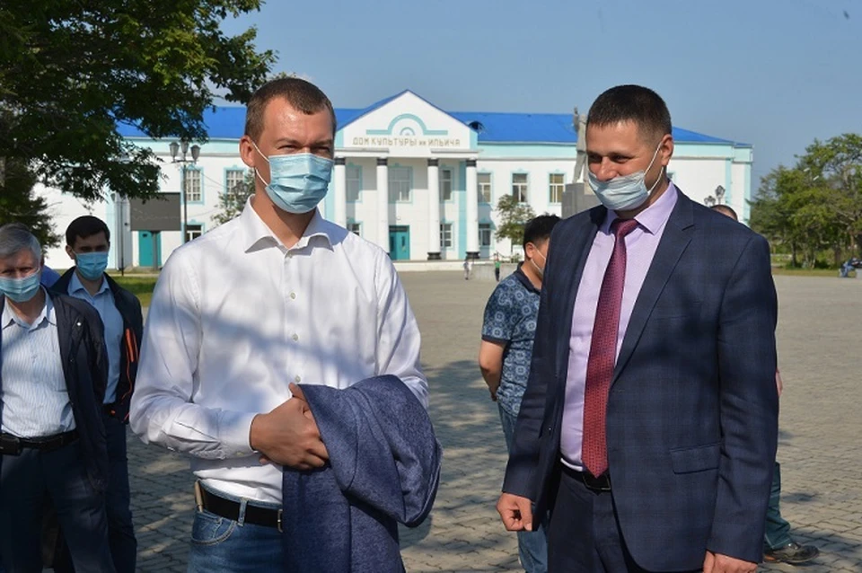 Вторые выходные подряд Михаил Дегтярев ездит по районам Хабаровского края