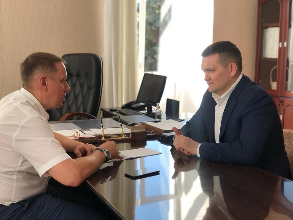 Андрей Воробьев посетил Балашов с рабочим визитом