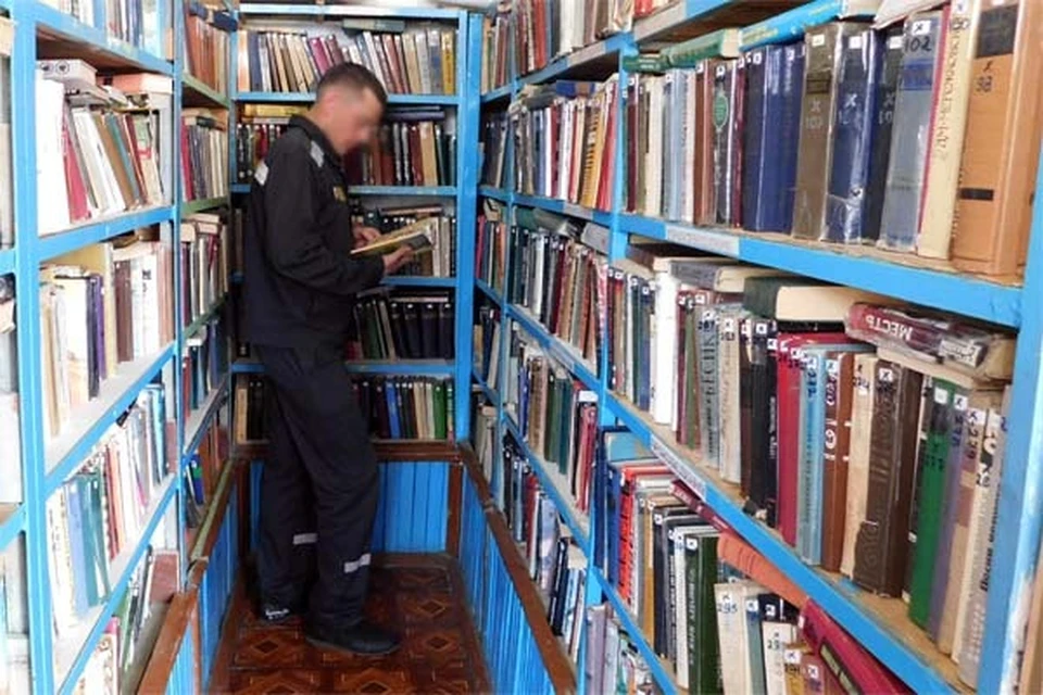 В библиотеках исправительных колоний хранится более 83 000 книг Фото: УФСИН России по Тверской области