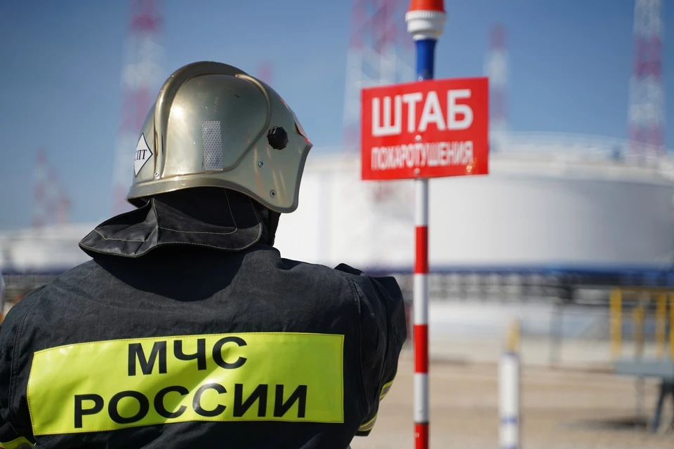 В Самаре тушили пожар