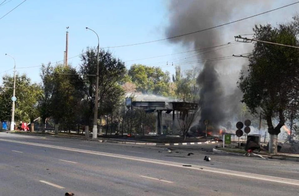 В Волгограде произошел взрыв на газовой заправке.