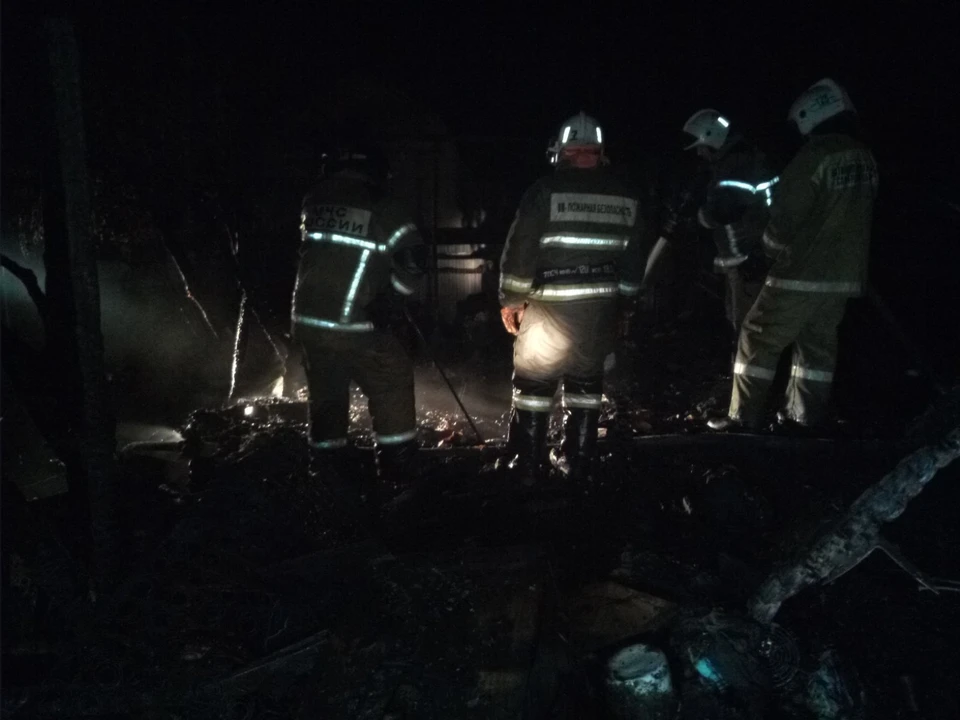В Самаре сгорела семья в пожаре в дачном доме