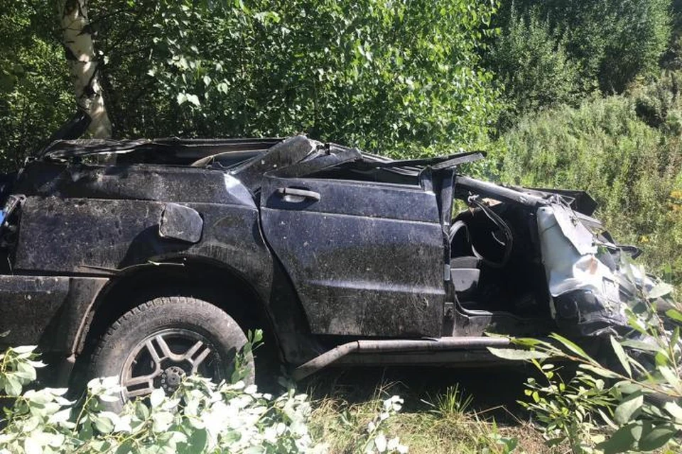 Машина всмятку, водитель погиб: в Новокузнецке произошло смертельное ДТП. ФОТО: отдел пропаганды областной Госавтоинспекции.