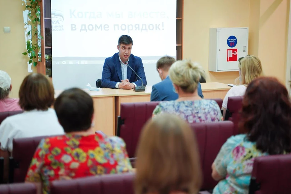 Кандидат в депутаты Ростовской-на-Дону городской Думы седьмого созыва от партии «Единая России» Алексей Логвиненко встретился с жителями Первомайского района донской столицы.
