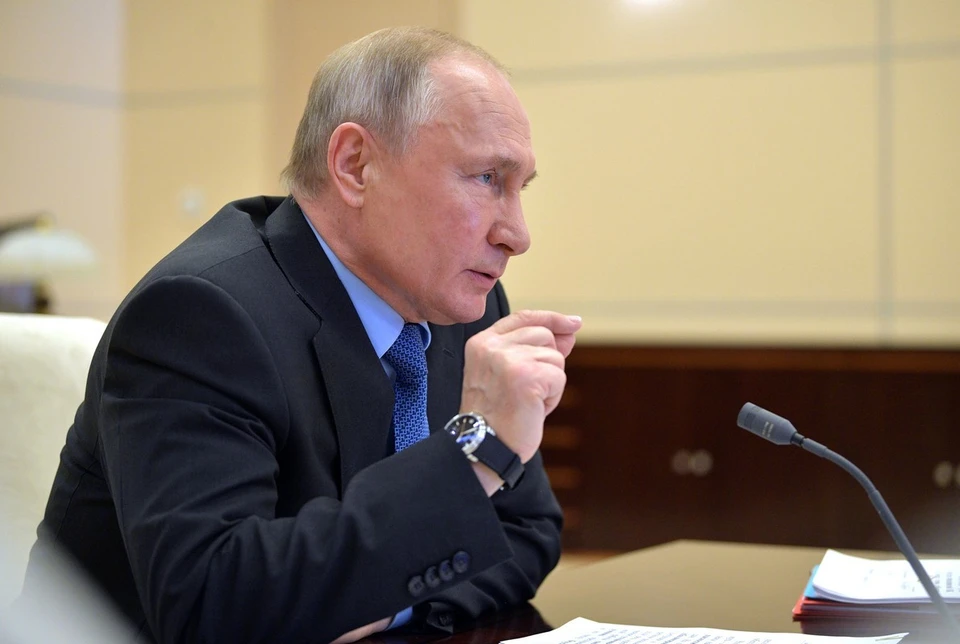 Путин заявил, что в России началось восстановление от последствий кризиса, вызванного эпидемией коронавируса