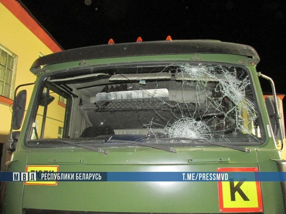 В Жлобине задержали молодого человека, учинявшего беспорядки 9 и 10 августа после выборов. Фото:МВД Белоруссии