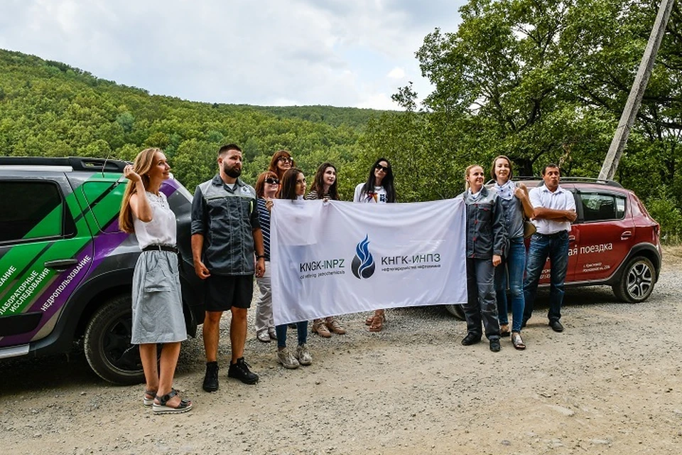 Экспедиция в Северский район прошла под флагом генерального партнера проекта Ильского НПЗ.