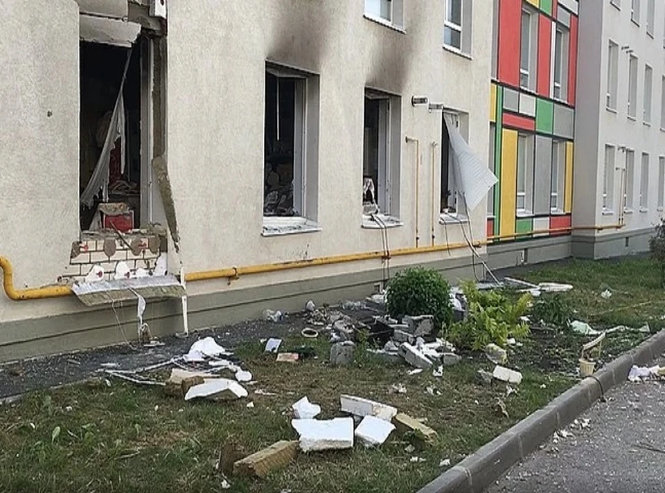 Из-за взрыва газа в Крутых Ключах пострадали фасады трех домов