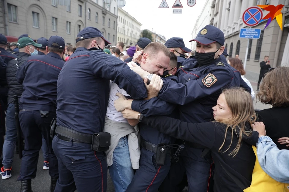 Полиция Минска.