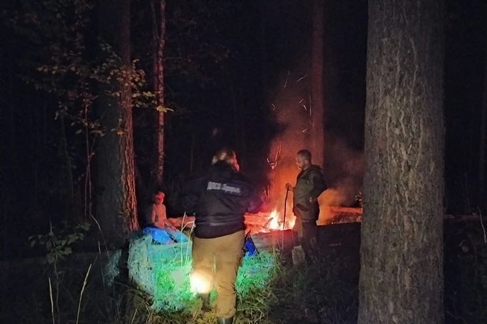 Поиски по ночному лесу заняли у волонтеров порядка шести часов. Фото: предоставлено ДПСО "Прорыв"