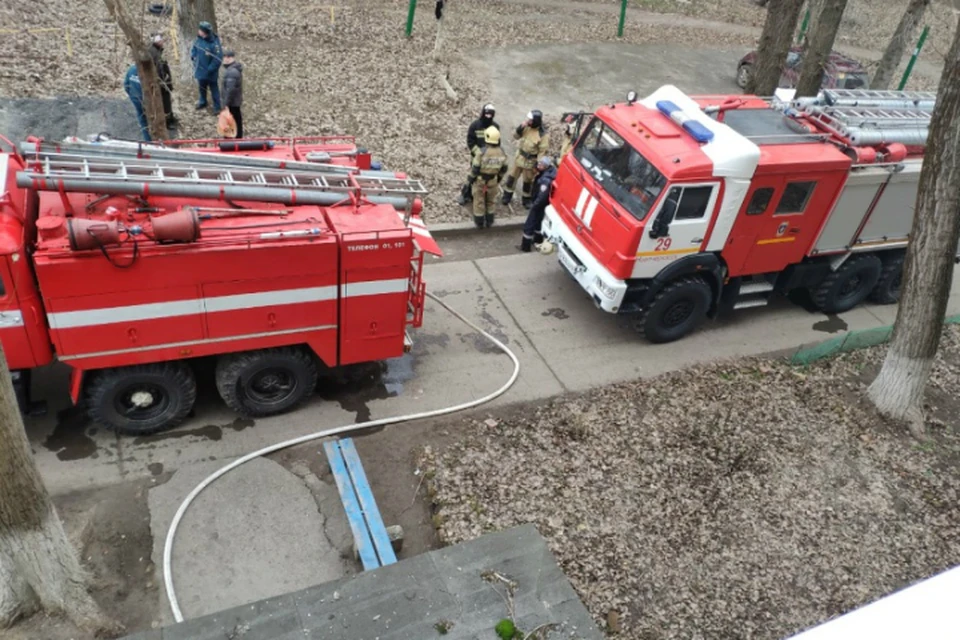 В Ростовской области четверо детей пострадали при пожаре в техникуме