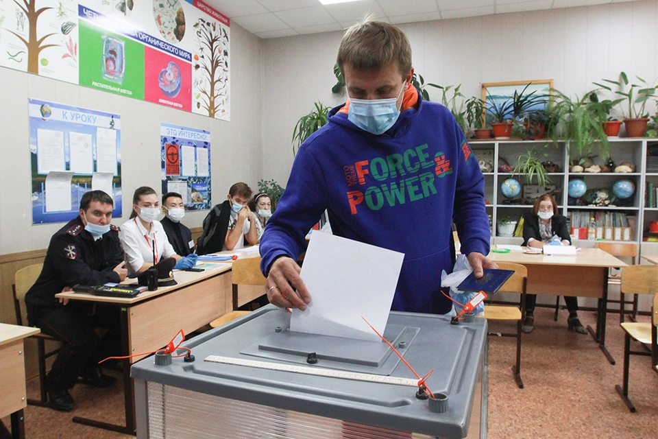 Явка на выборах губернатора Иркутской области.