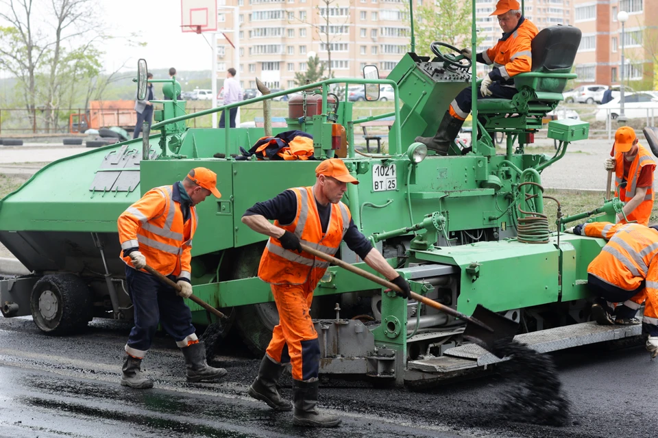 Дорожные работы во Владивостоке завершены более чем по 60 адресам
