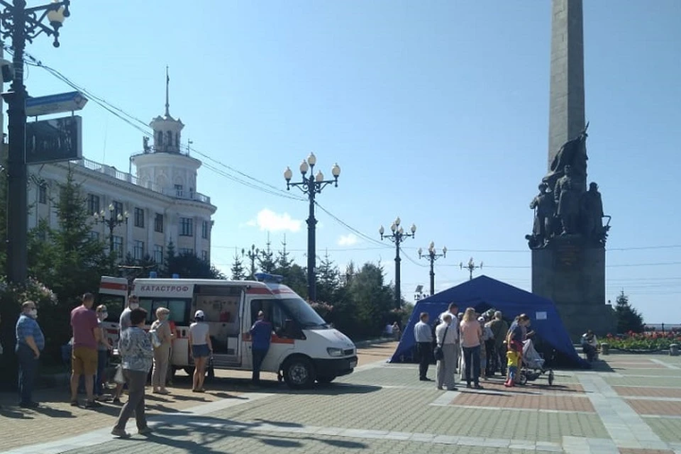 Мобильные пункты начали работу в первые выходные сентября и продолжат принимать людей до конца месяца