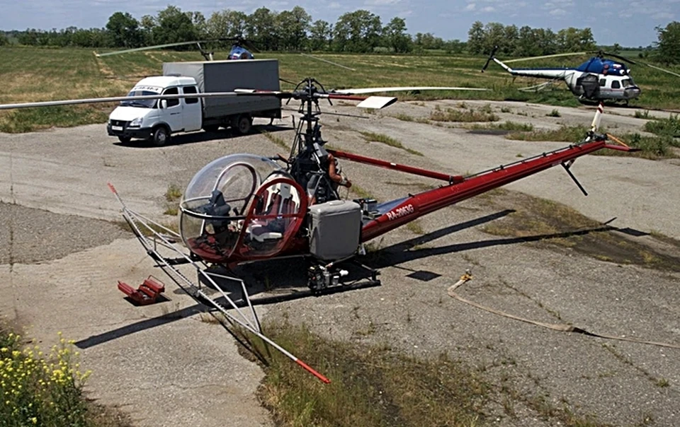 Вертолет американской марки "Hiller". Фото: авито.ру