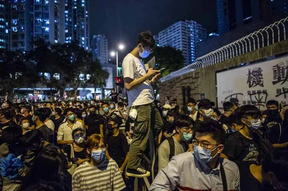 В акциях протеста в Гонконге принимали участие многие подростки