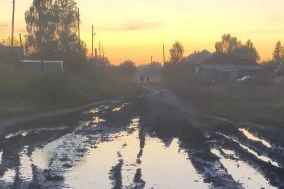 В селе под Новосибирском отремонтируют дорогу. Фото: ЧС-ИНФО