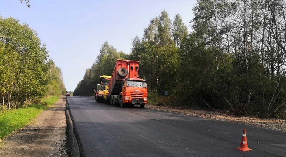 Участок дороги Смоленск-Вязьма отремонтировали. Фото: паблик "Дороги Смоленской области" ВКонтакте.