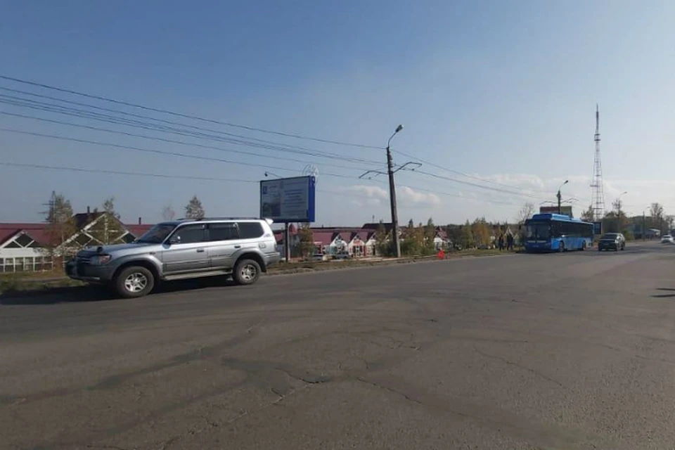 В Хабаровске при столкновении иномарки и автобуса пострадал человек