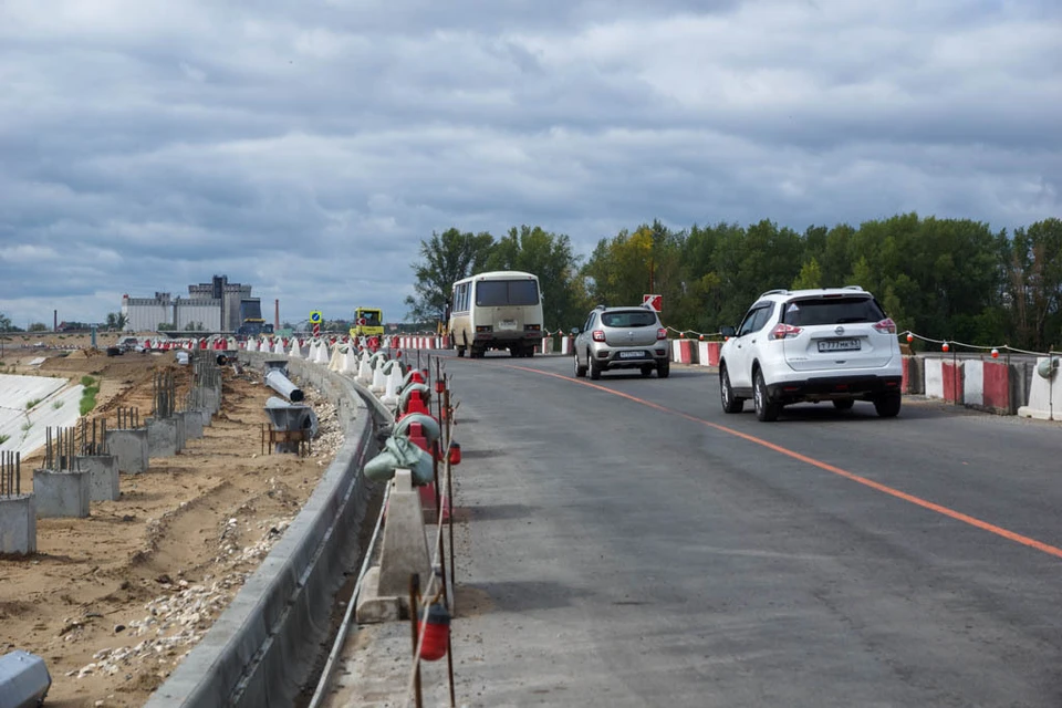 Ожидается, что магистраль "Центральная" разгрузит основное дороги города