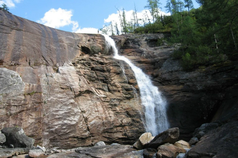 Ко Дню рождения Хабаровского края 2020: один из самых высоких водопадов ФОТО: Буреинский заповедник
