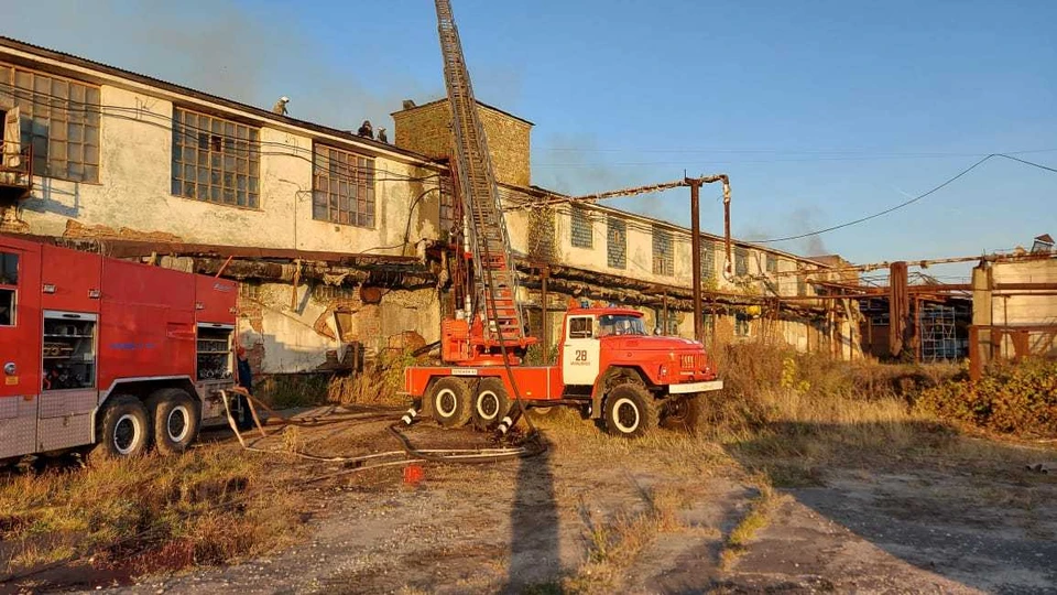 Пожарные выясняют причины ЧП
