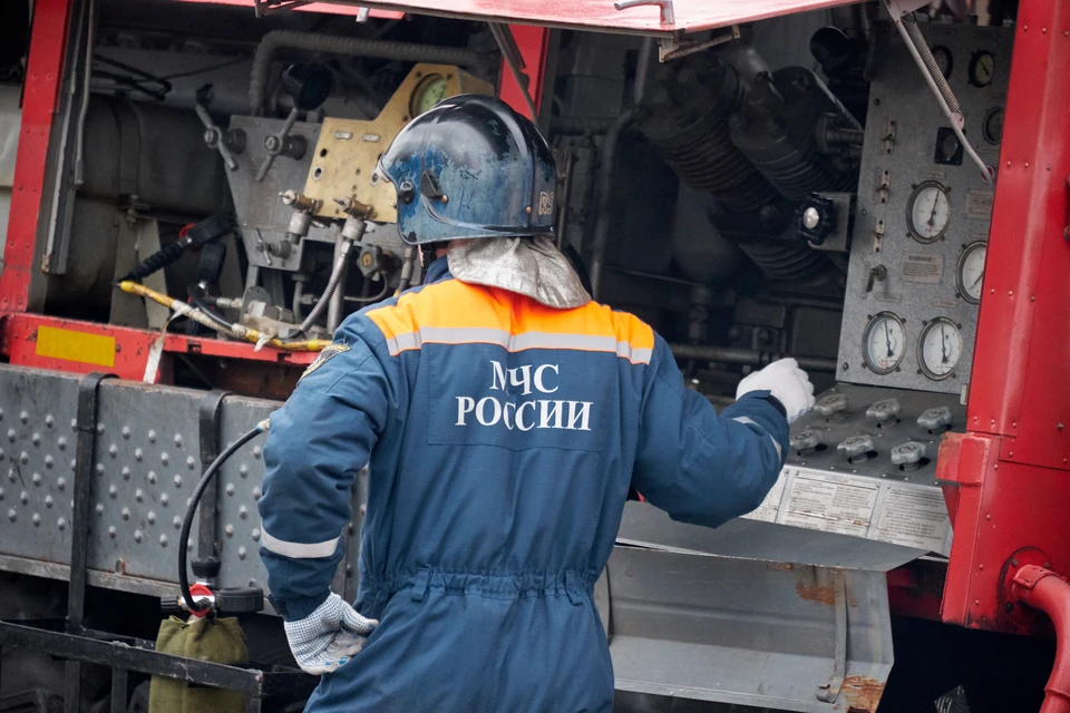 Пожар удалось вовремя потушить.
