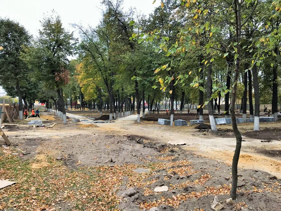 Сквер Комсомольцев в Орле преобразится к 30 ноября. Фото: пресс-служба администрации города