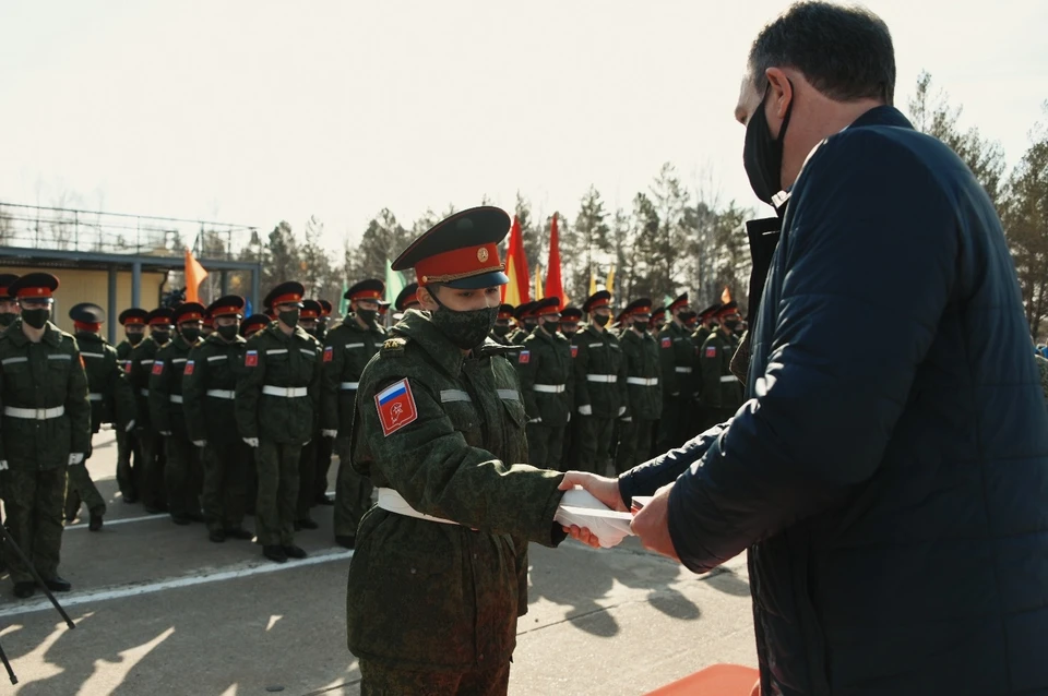 Сейчас юнармейцев в 23 раза больше, чем было в 2016 году. Фото: правительство Амурской области
