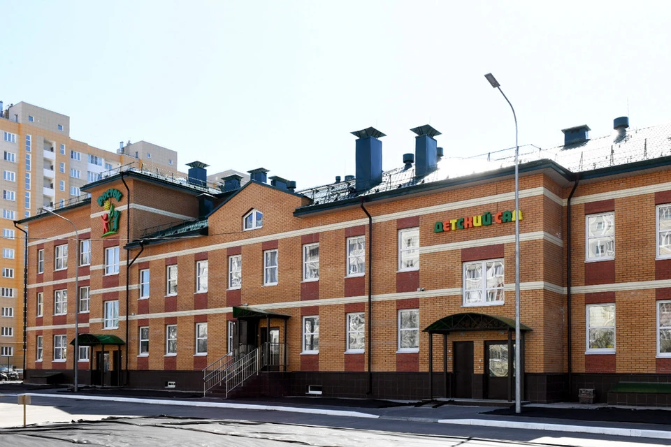 Летом был открыт детсад в микрорайоне Южный в Твери. Фото: ПТО