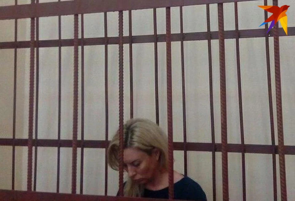 Елена Салеева в зале суда