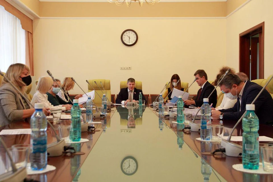 Комитет обсудил систему налогооблажения. Фото: Законодательное собрание Новосибирской области.