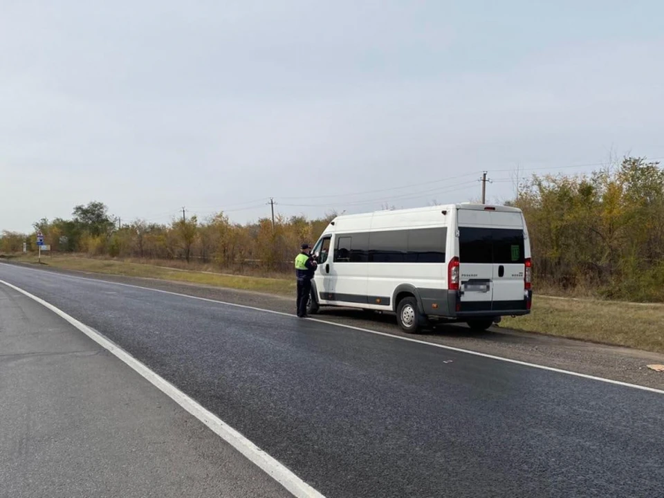 В Самарской области проверили водителей автобуса