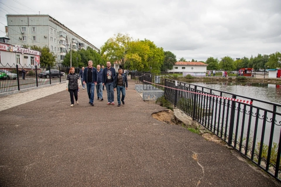 Берегоукрепление в парке "Дружба" начнется в этом году Фото: администрация Благовещенска