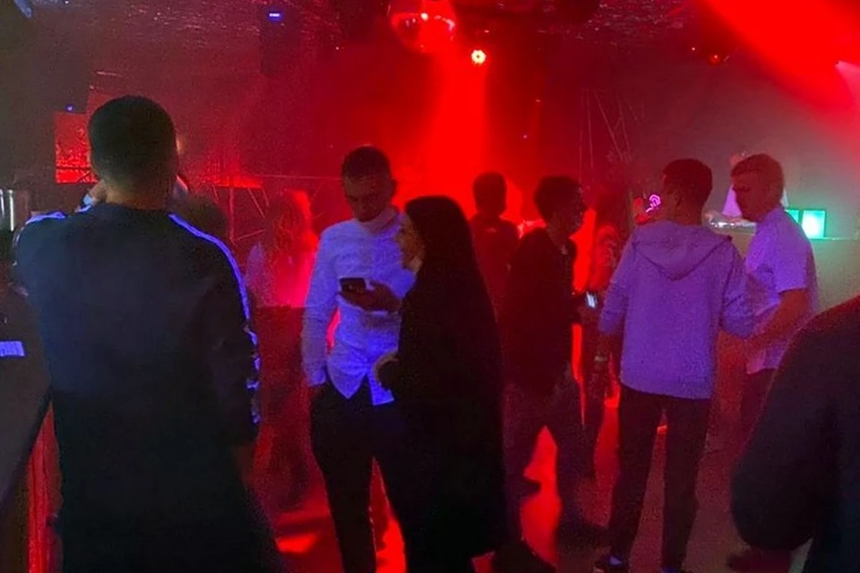 В центре Красноярска ночной клуб устроил запрещенную дискотеку. Фото: пресс-служба Центрального района