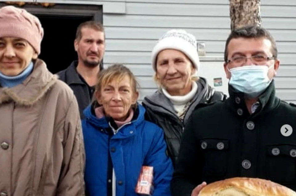 В хабаровский приют для бездомных наведались прихожане-волонтеры