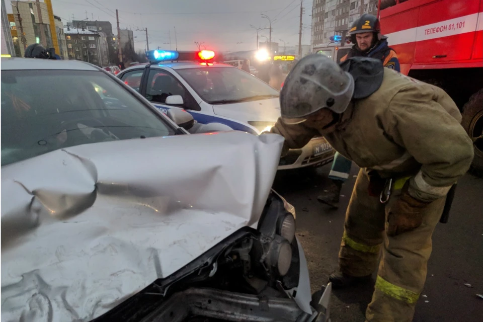 По факту аварии проводится проверка. Фото: ГУ МЧС по Мурманской области