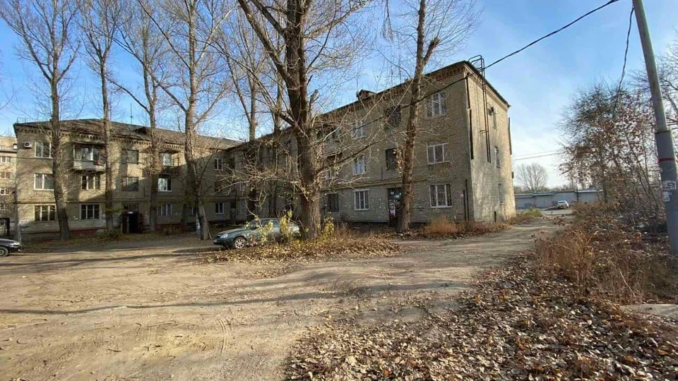 В этом доме на 1-м Кавказском тупике произошел пожар