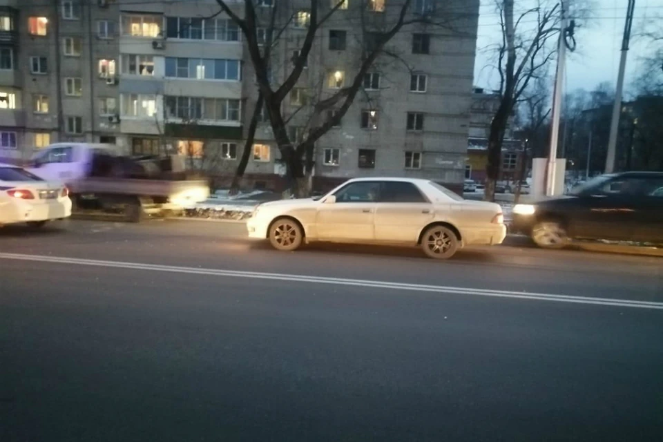 Школьника сбила машина на улице Шелеста в Хабаровске