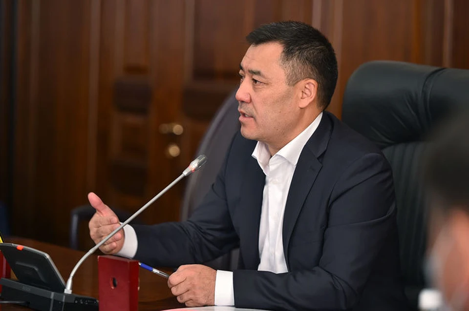 Садыр Жапаров ответил на критику проекта Конституции.