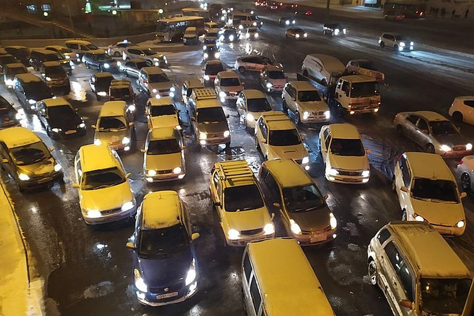 Транспортный коллапс во Владивостоке