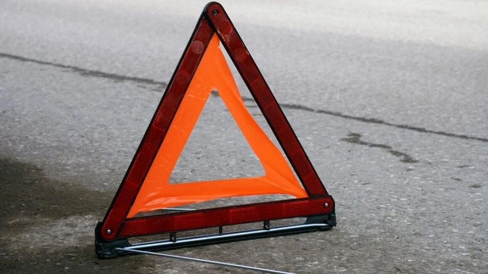 В селе под Керчью иномарка врезалась в дерево. Фото: пресс-служба ГУ МЧС по РК.