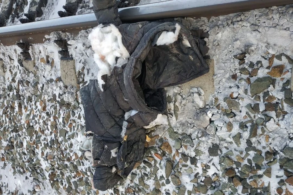 Полицейские ищут родных погибшего под колесами поезда мужчины. Фото: Управление на транспорте МВД по СФО