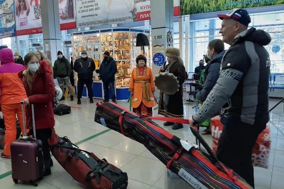 В кузбасский Шерегеш прибыли первые туристы из Москвы по пакетным турам. Фото: Министерство туризма и молодежной политики Кузбасса